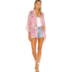 Spell X Revolve Mystic Short Robe Musk Kimono S/M